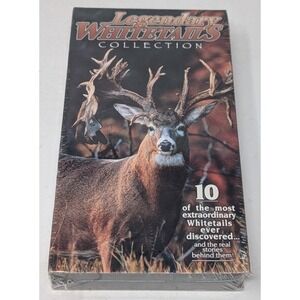 Legendary Whitetails Collection VHS Movie Larry Huffman Vintage 1998 NEW SEALED